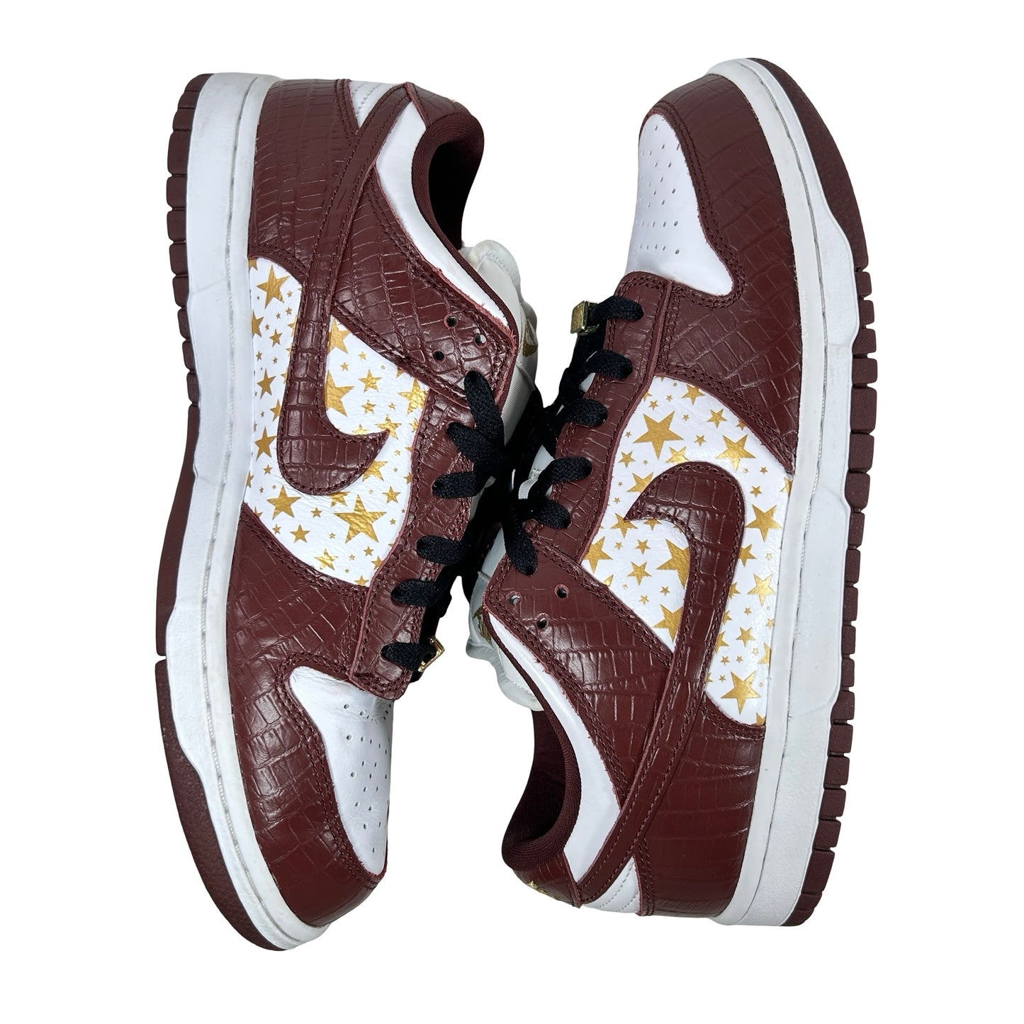 DH3228 103 Supreme Dunk SB Low Brown [USED] - 8.5 M (Used)
