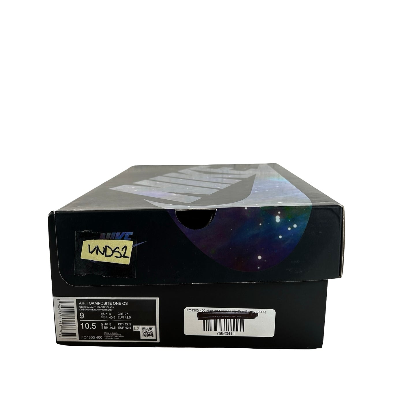 FQ4303 400 Nike Air Foamposite One Galaxy (2025) [USED] - 9 M (VNDS2)