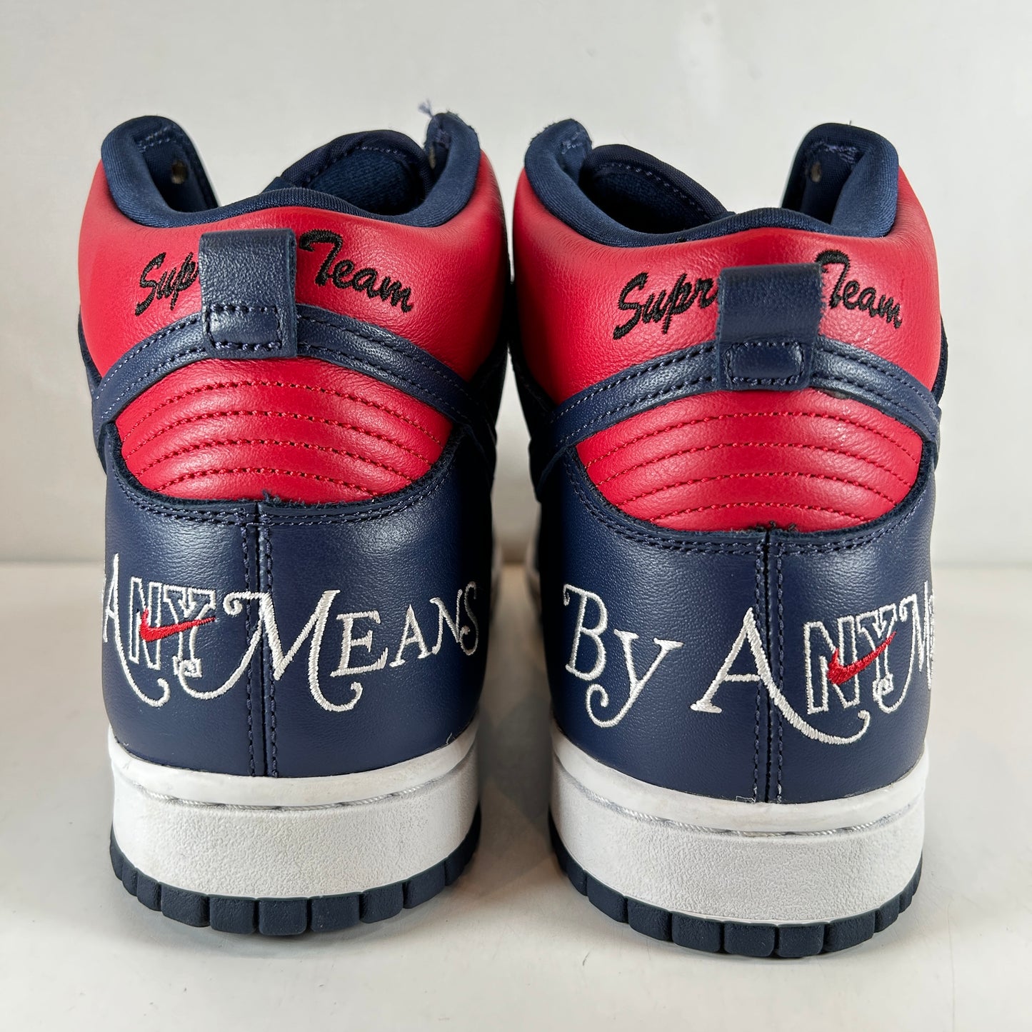 DN3741 600 Nike SB Dunk High Supreme By Any Means Navy [USED] - 11 M (Used) (Replace Box)