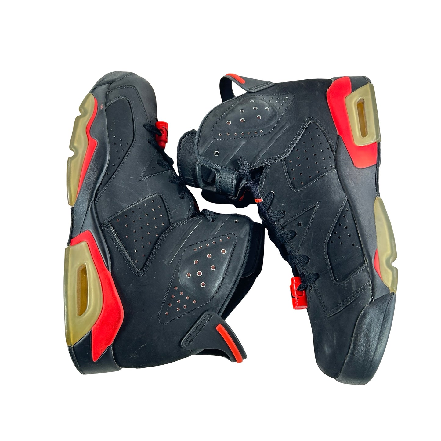 384664 023 Jordan 6 Retro Infrared Black (2014) - 9 M (Used) (No Box)