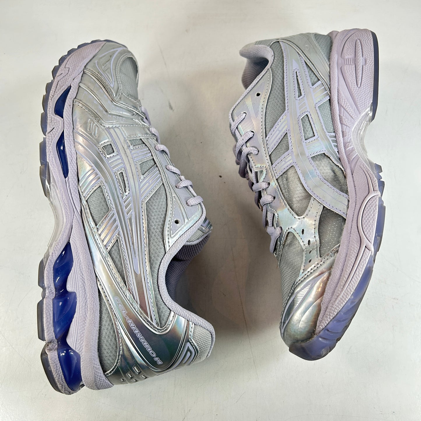 1203A661 020 ASICS Gel-Kayano 14 Kith Marvel Villains Silver Surfer Opened Box (Comic Not Included) [USED] - 10.5 M (Used)