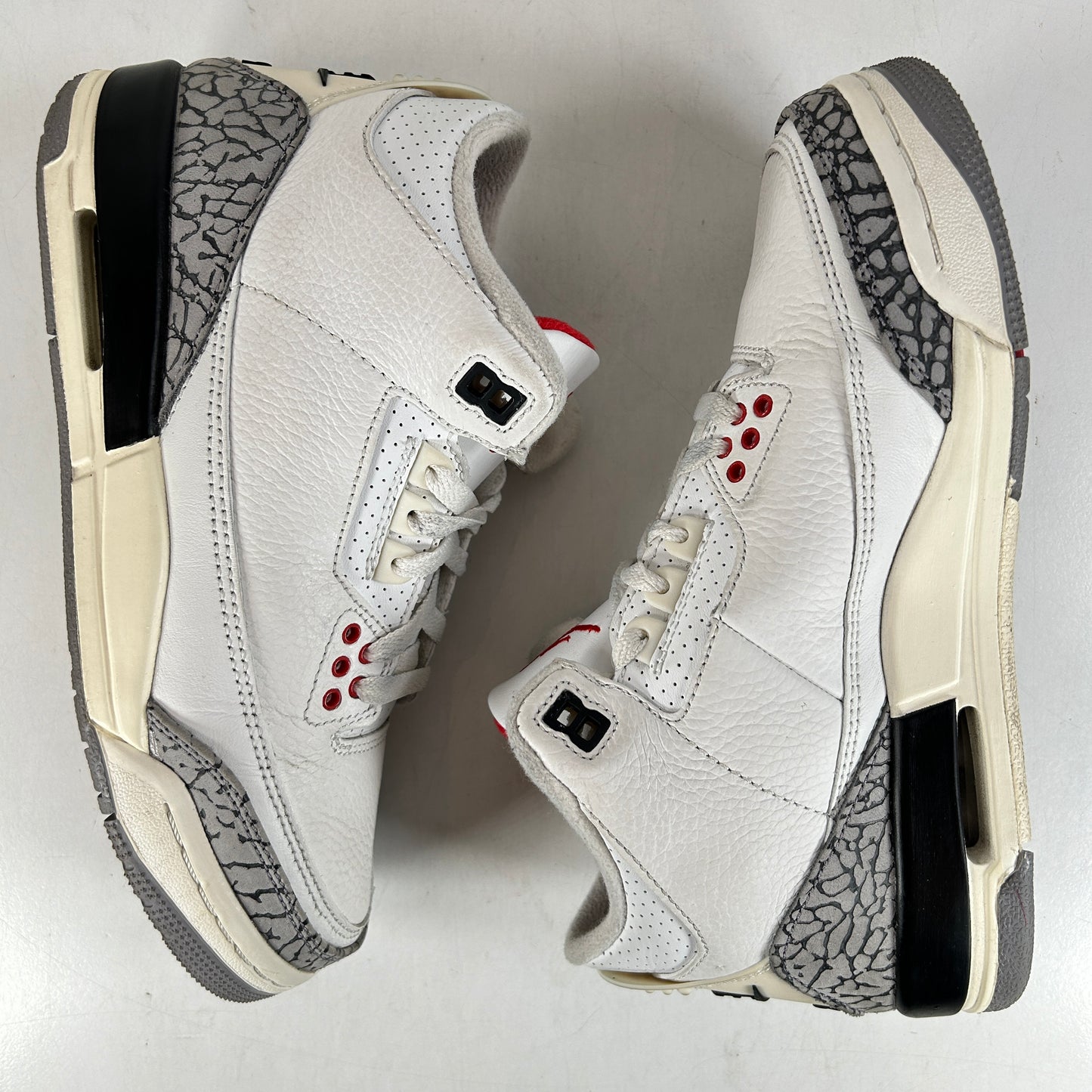 DM0967 100 Jordan 3 Retro White Cement Reimagined (GS) [USED] - 5.5 Y (Used3)