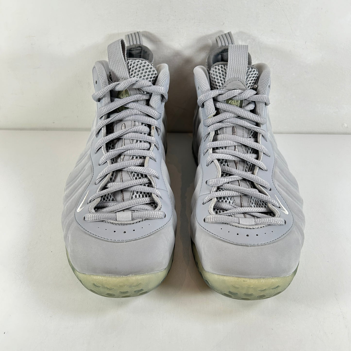 575420 007 Nike Air Foamposite One Wolf Grey Suede [USED] - 10.5 M (VNDS) (Replace Box)