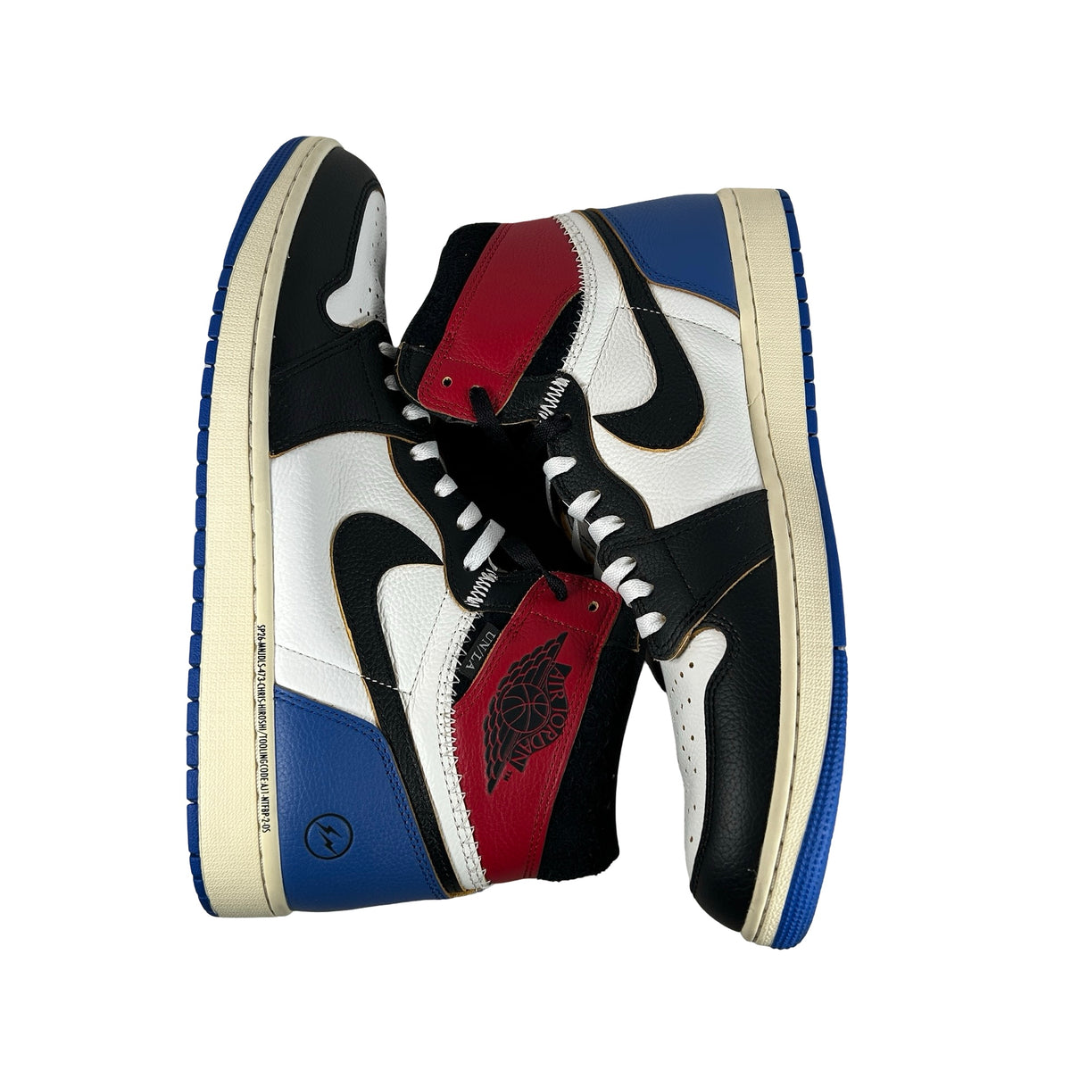 IO7847 002 Jordan 1 Retro High OG SP Fragment x Union LA Varsity Red Sport Royal [USED] - 14 M (Used2)