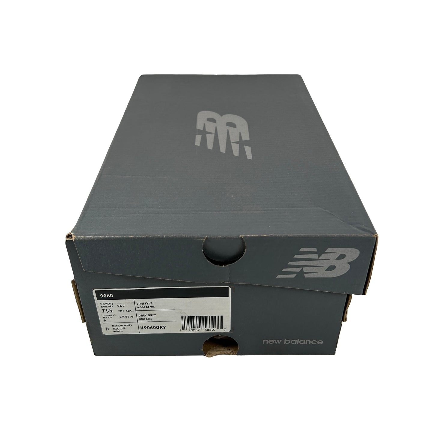 U9060GRY New Balance 9060 Rain Cloud Grey [USED] - 7.5 M (Used)