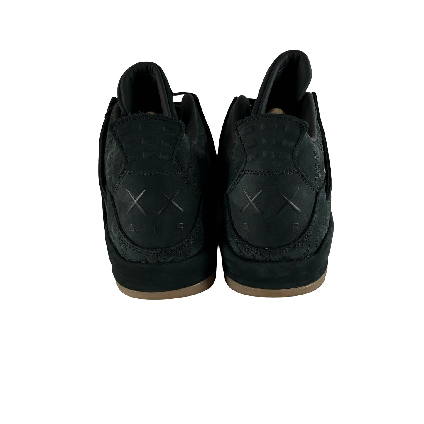 930155 001 Air Jordan 4 Kaws Black - 10.5 M (Discoloration On Soles) (No Box)