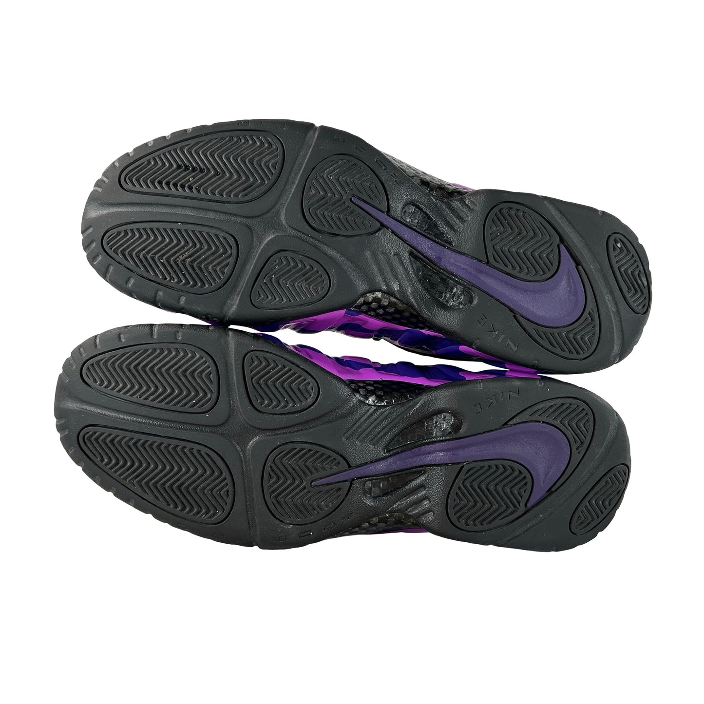 824041 012 Nike Air Foamposite Pro Purple Camo [USED] - 13 M (Used) (No Box)