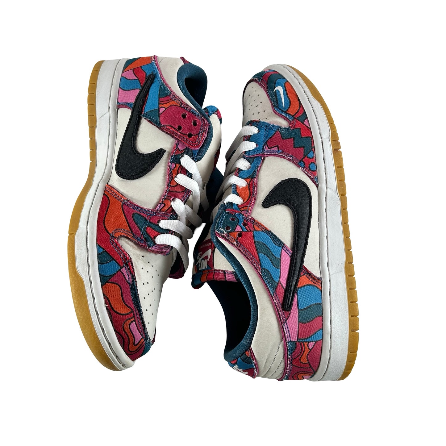 DH7695 600 Nike SB Dunk Low Pro Parra Abstract Art (2021) [USED] - 8 M (Used) (No Box)