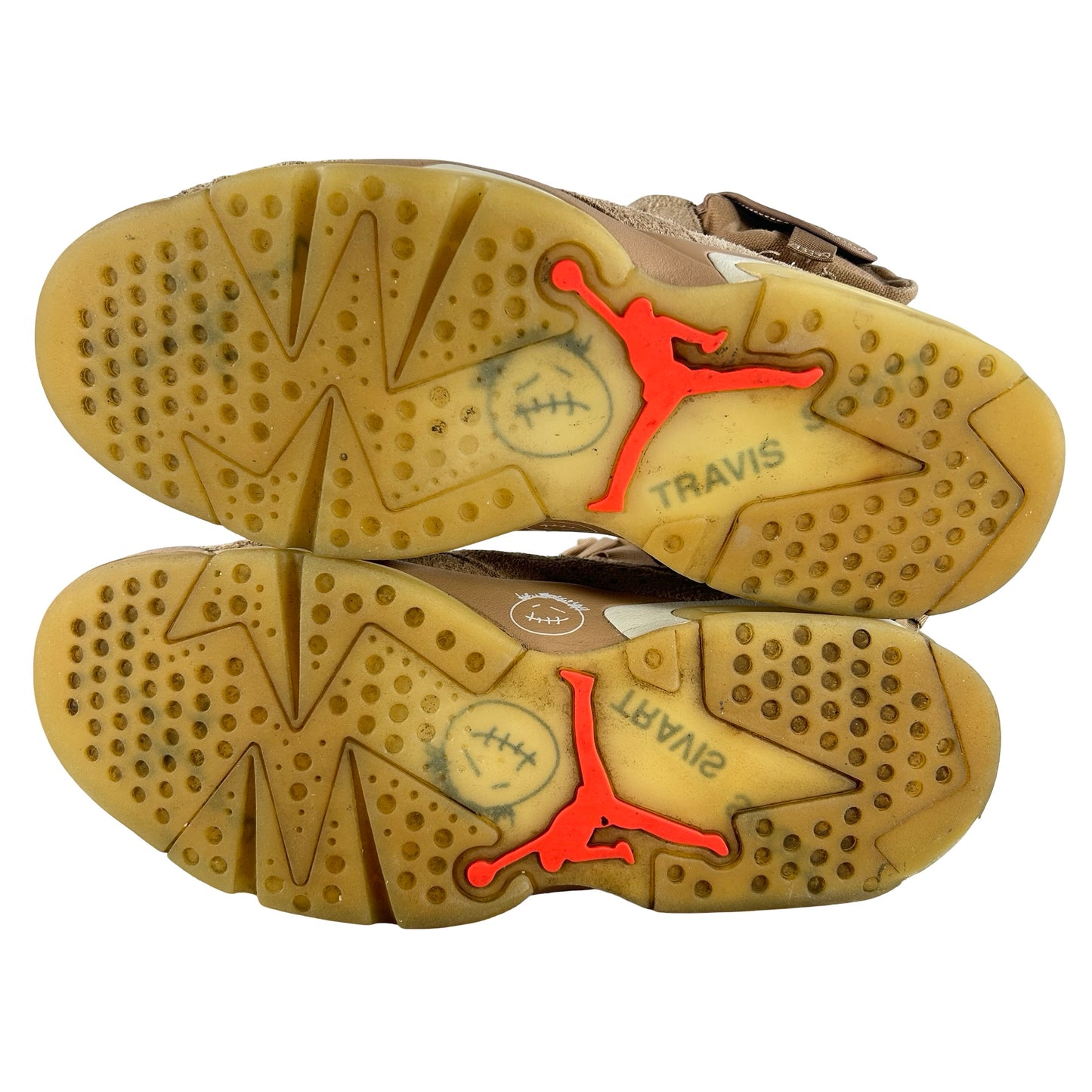 DH0690 200 Jordan 6 Retro Travis Scott British Khaki [USED] - 9 M (Used15)