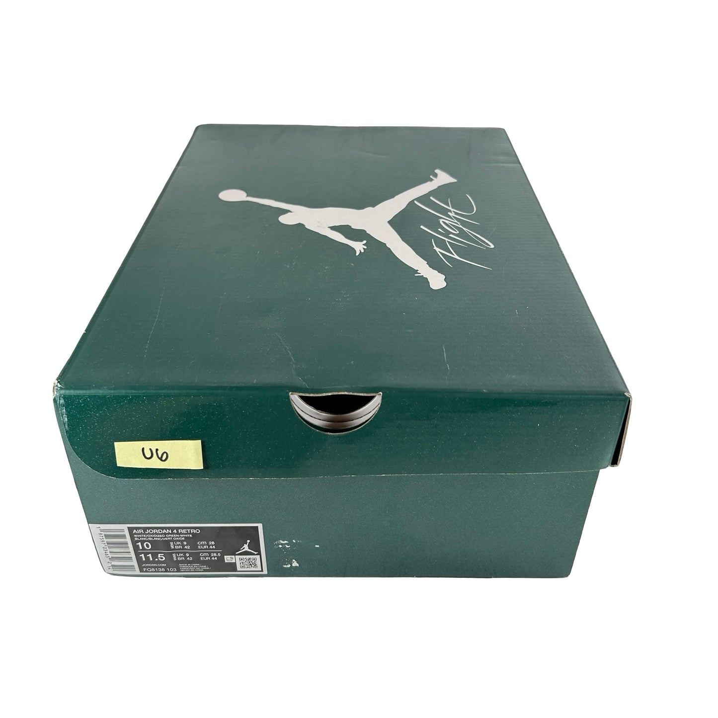 FQ8138 103 Jordan 4 Retro Oxidized Green [USED] - 10 M (Used6)