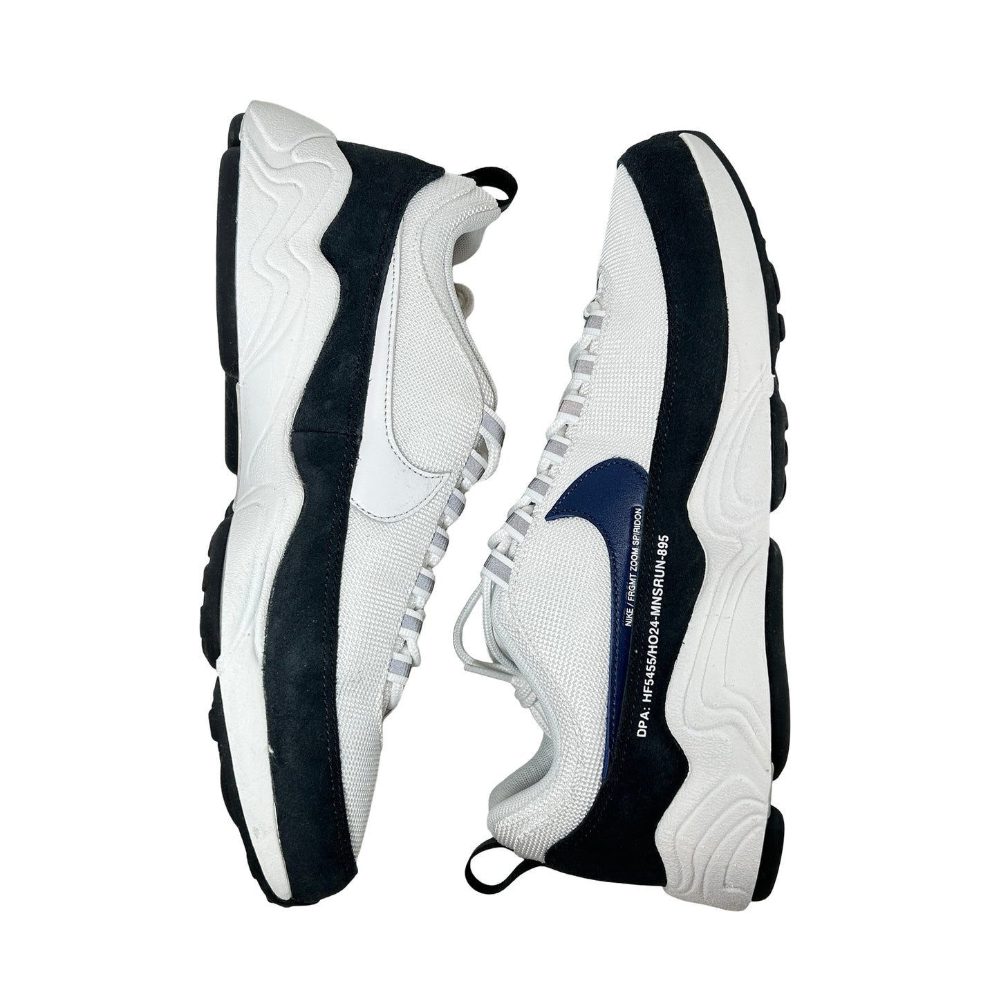 HF5455 100 Nike Air Zoom Spiridon Fragment Design White Blue Void [USED] - 9.5 M (VNDS)
