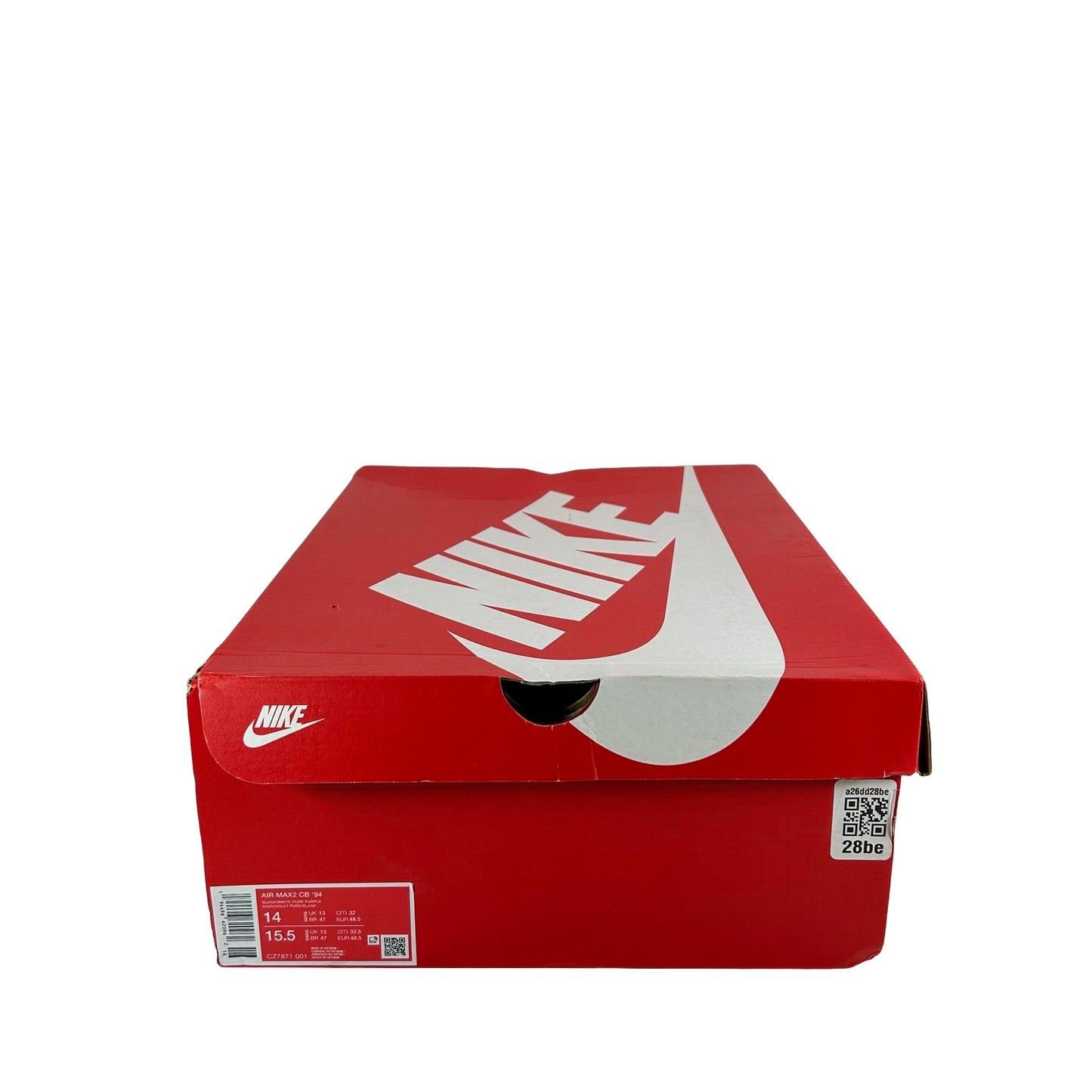 CZ7871 001 Nike Air Max 2 CB 94 Black White Purple (2020) [USED] - 14 M (Used)