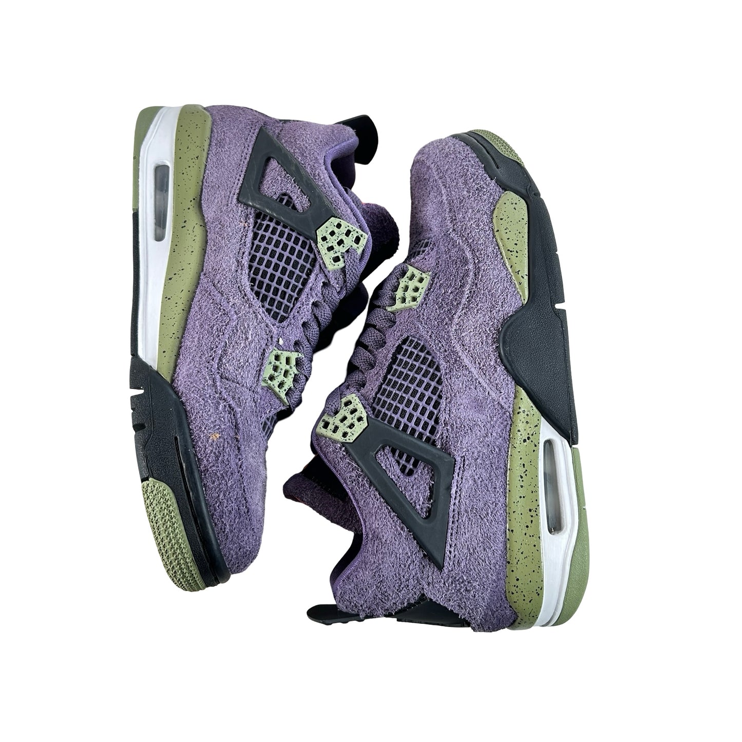 AQ9129 500 Jordan 4 Retro Canyon Purple [USED] - 7 W (Used2) (No Insoles)
