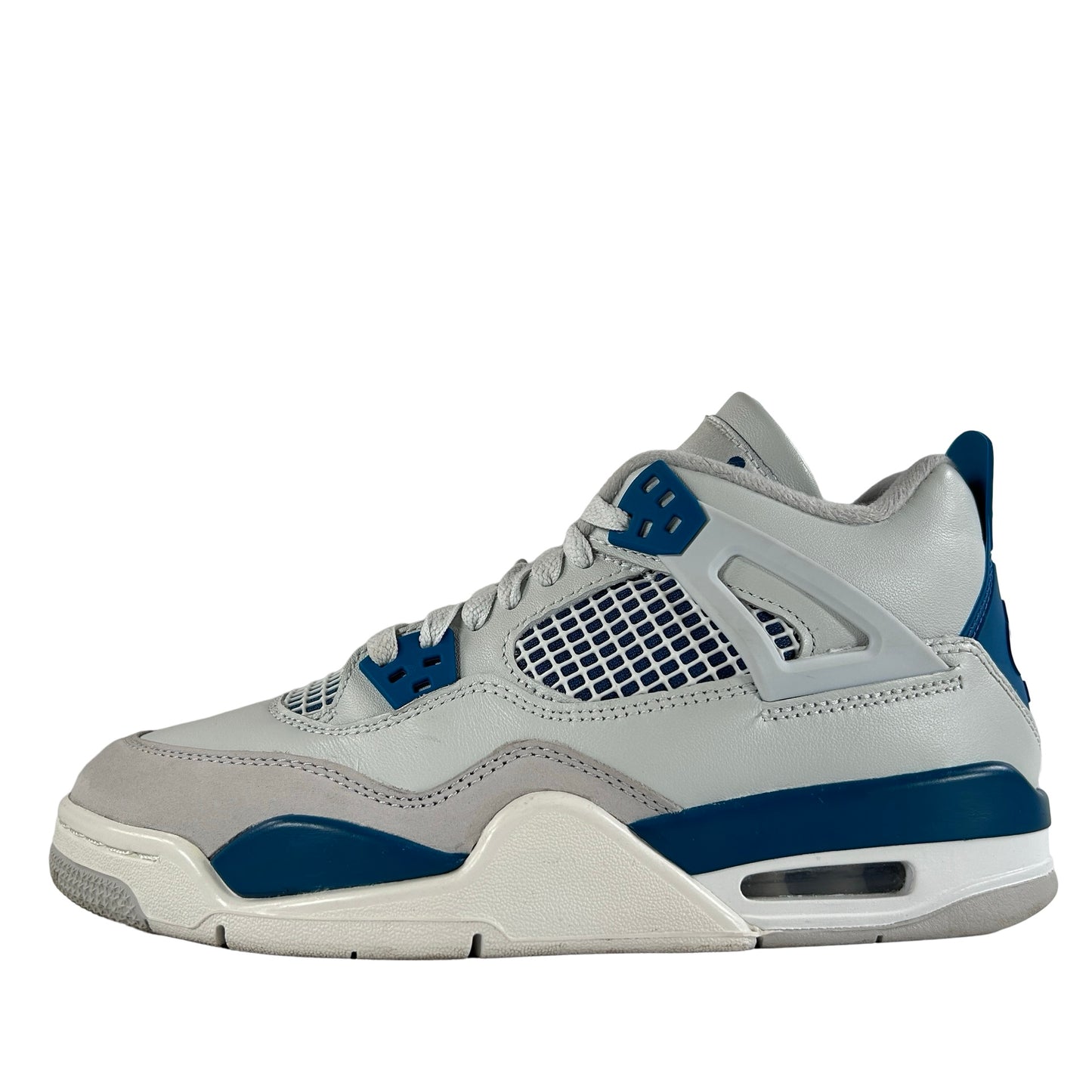 HF4281 141 Jordan 4 Retro Military Blue (2024) (GS) [USED] - 6.5 Y (Used)