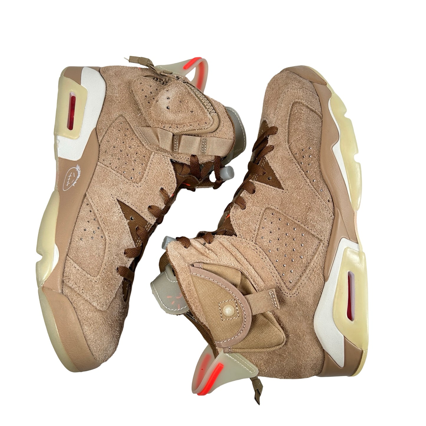 DH0690 200 Jordan 6 Retro Travis Scott British Khaki [USED] - 9 M (Used4)