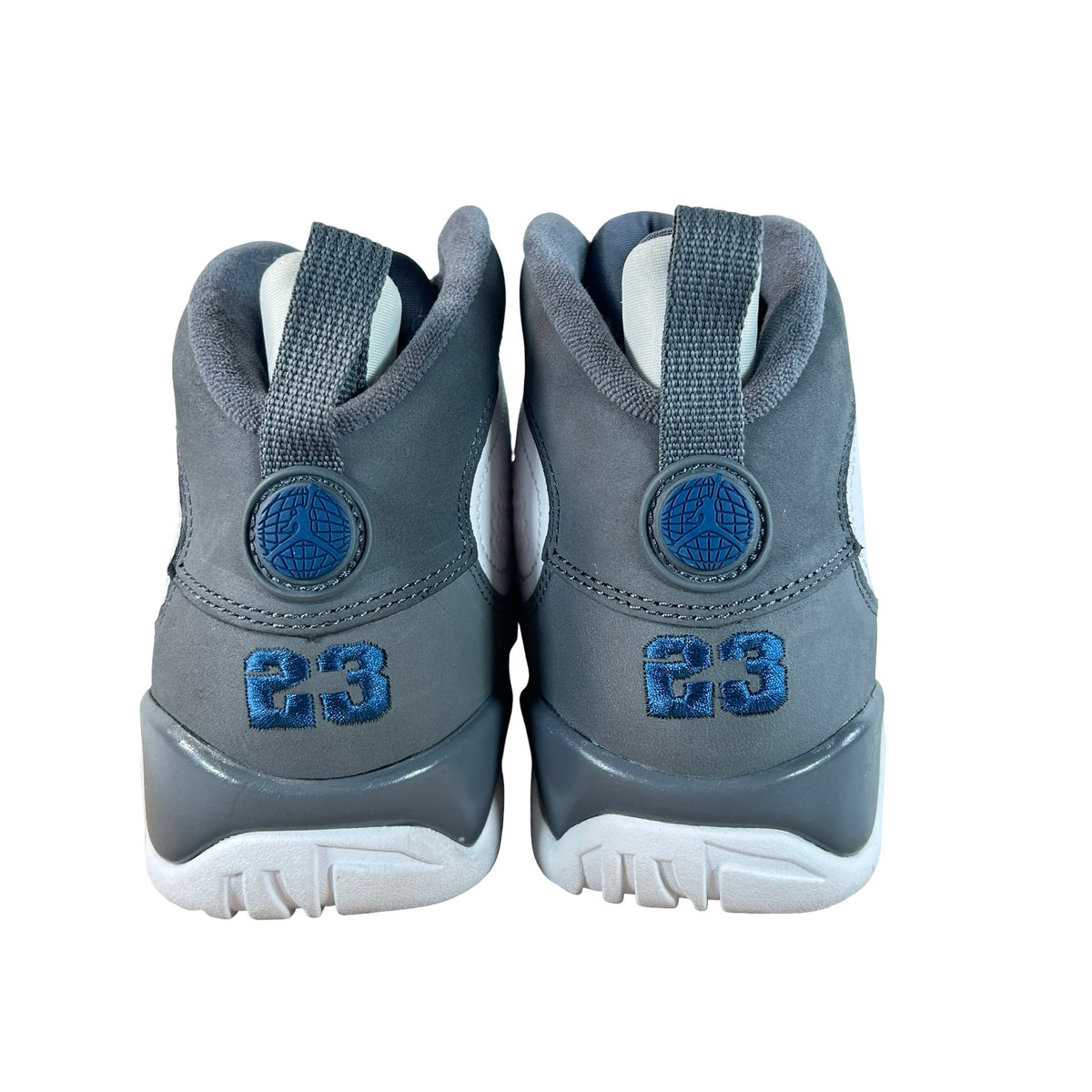 HV4574 100 Jordan 9 Retro Flint Grey French Blue (2026) (GS) [USED] - 6.5 Y (VNDS)