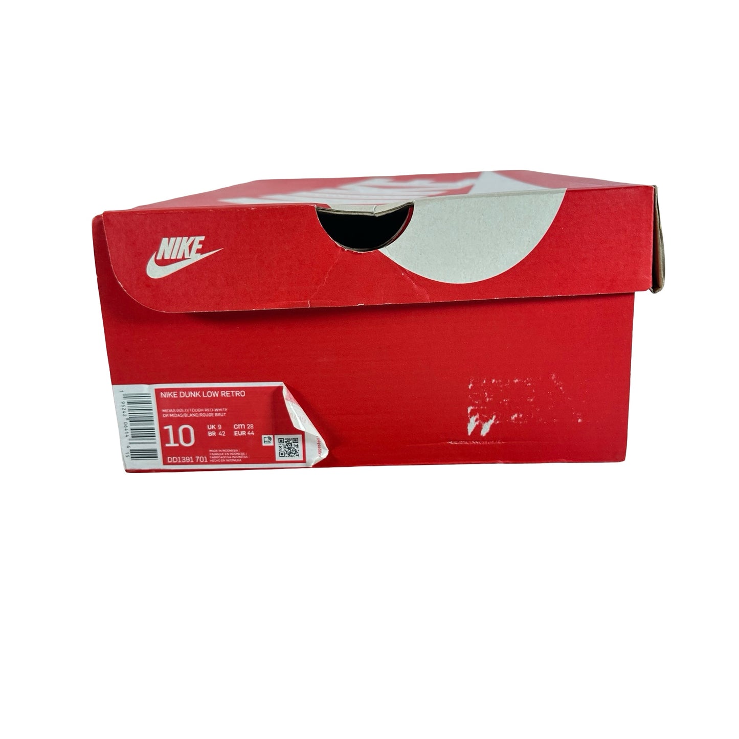 DD1391 701 Nike Dunk Low Midas Gold [USED] - 10 M (Used)