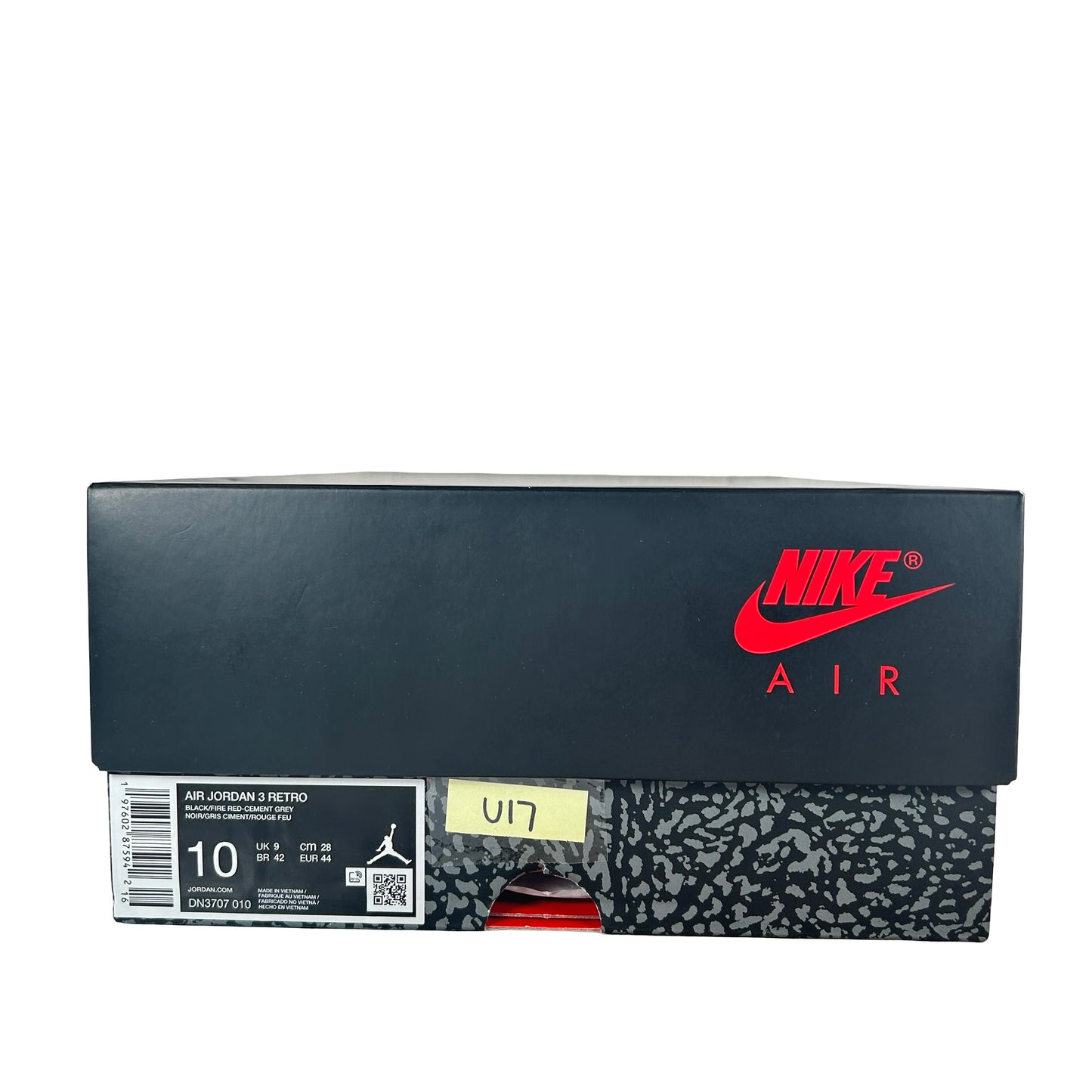 DN3707 010 Jordan 3 Retro Black Cement Reimagined (2024) [USED] - 10 M (Used17)