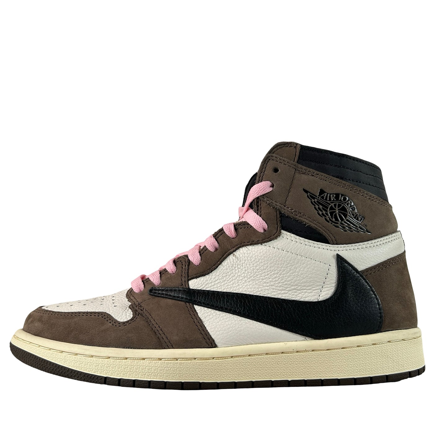 CD4487 100 Jordan 1 Retro High OG SP Travis Scott Mocha [USED] - 9 M (Used5)