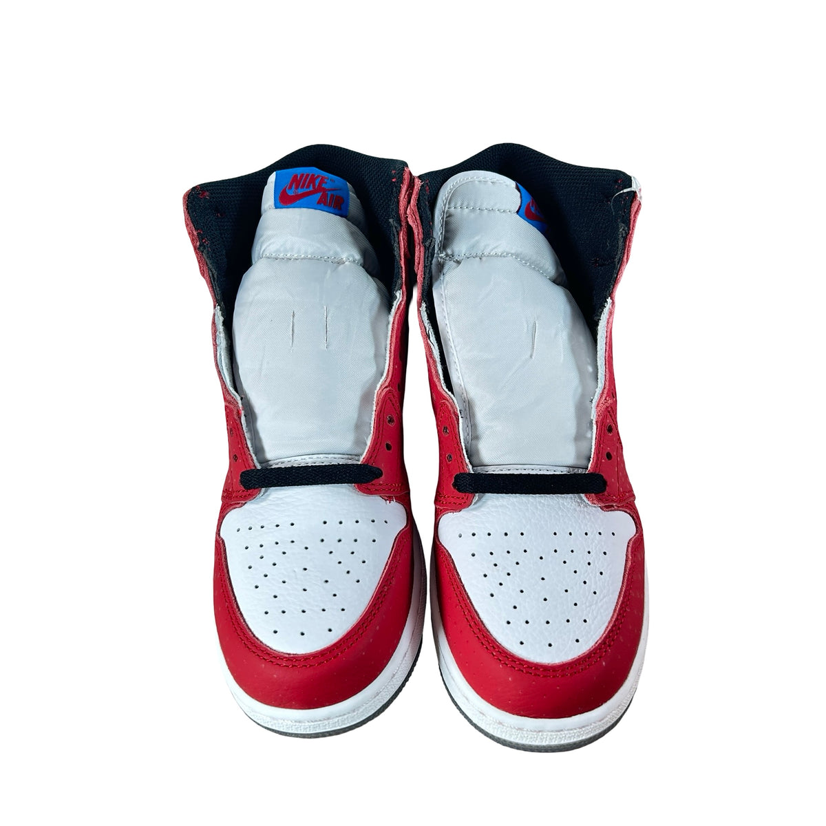 575441 602 Jordan 1 Retro High Spider-Man Origin Story (GS) - 6.5 Y (Yellowing Sole)