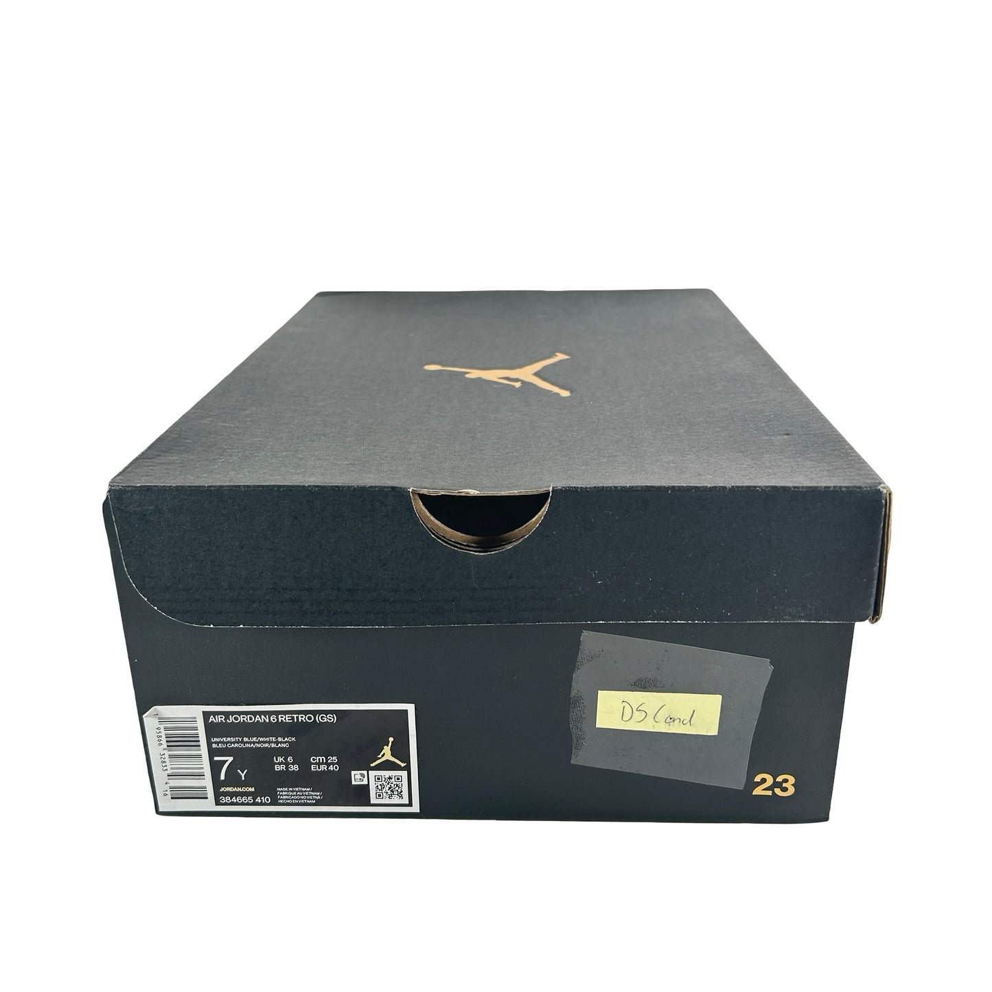 384665 410 Jordan 6 Retro UNC White (GS) [CONDITIONAL] - 7 Y (Yellowing)