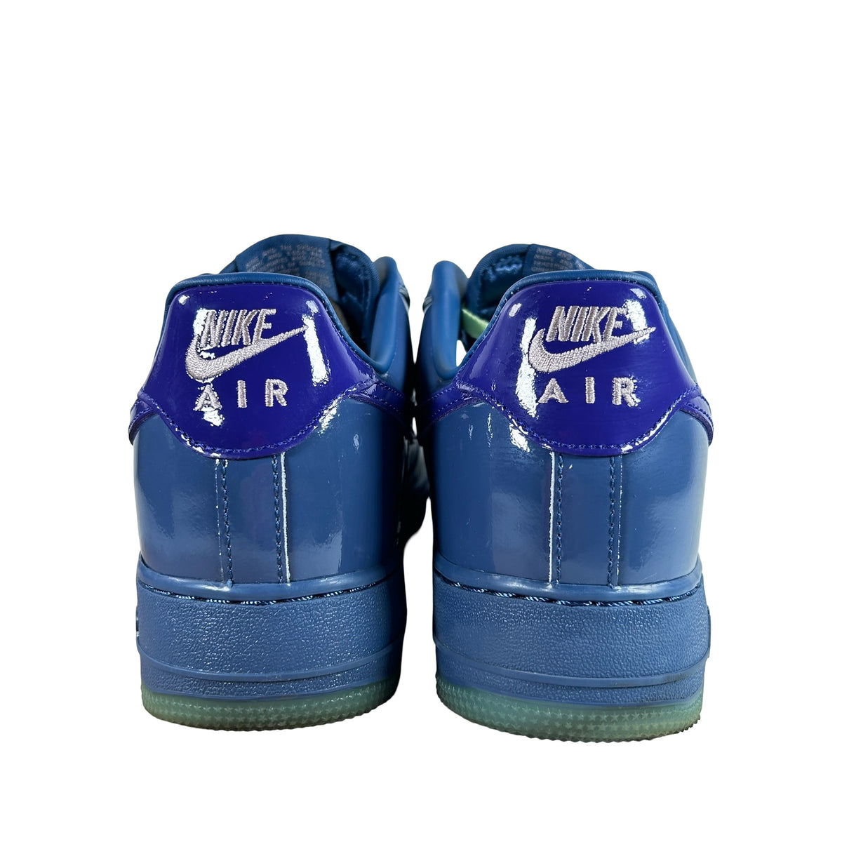 IO4489 400 Nike Air Force 1 Low Patent Leather Mystic Navy Grape Ice [USED] - 9.5 M (Used2)