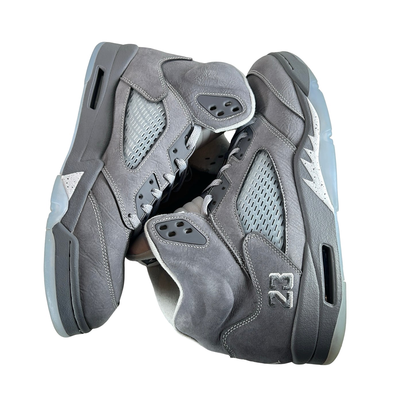 DD0587 002 Jordan 5 Retro Wolf Grey (2026) [USED] - 13 M (Used)