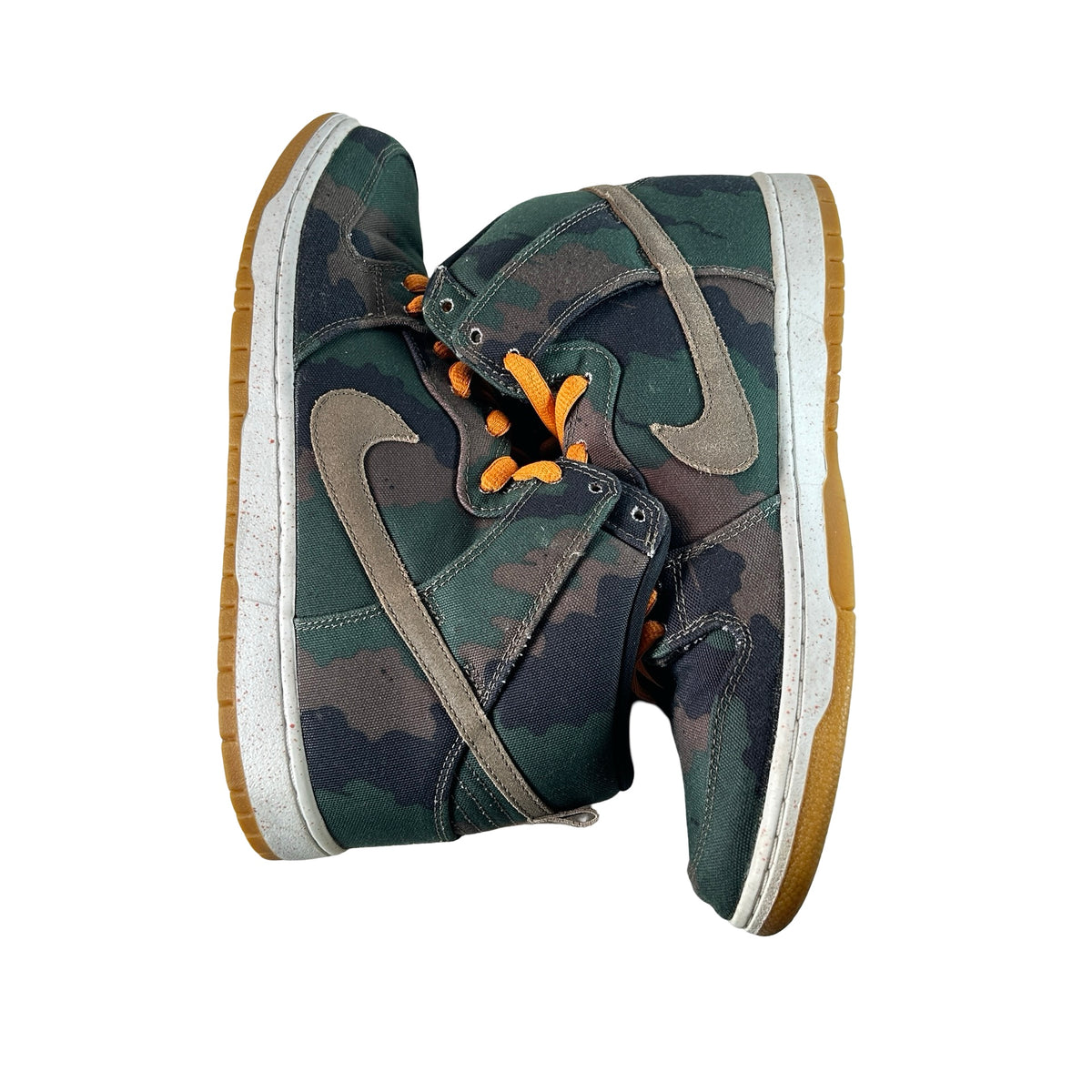 646552 037 Nike SB Dunk High FiveOneO Camo [USED] - 11 M (Used) (No Box)