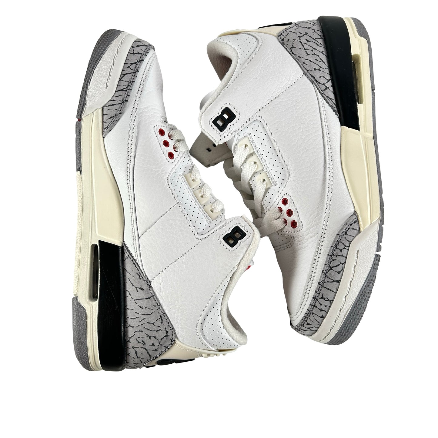 DM0967 100 Jordan 3 Retro White Cement Reimagined (GS) [USED] - 5.5 Y (Used5)