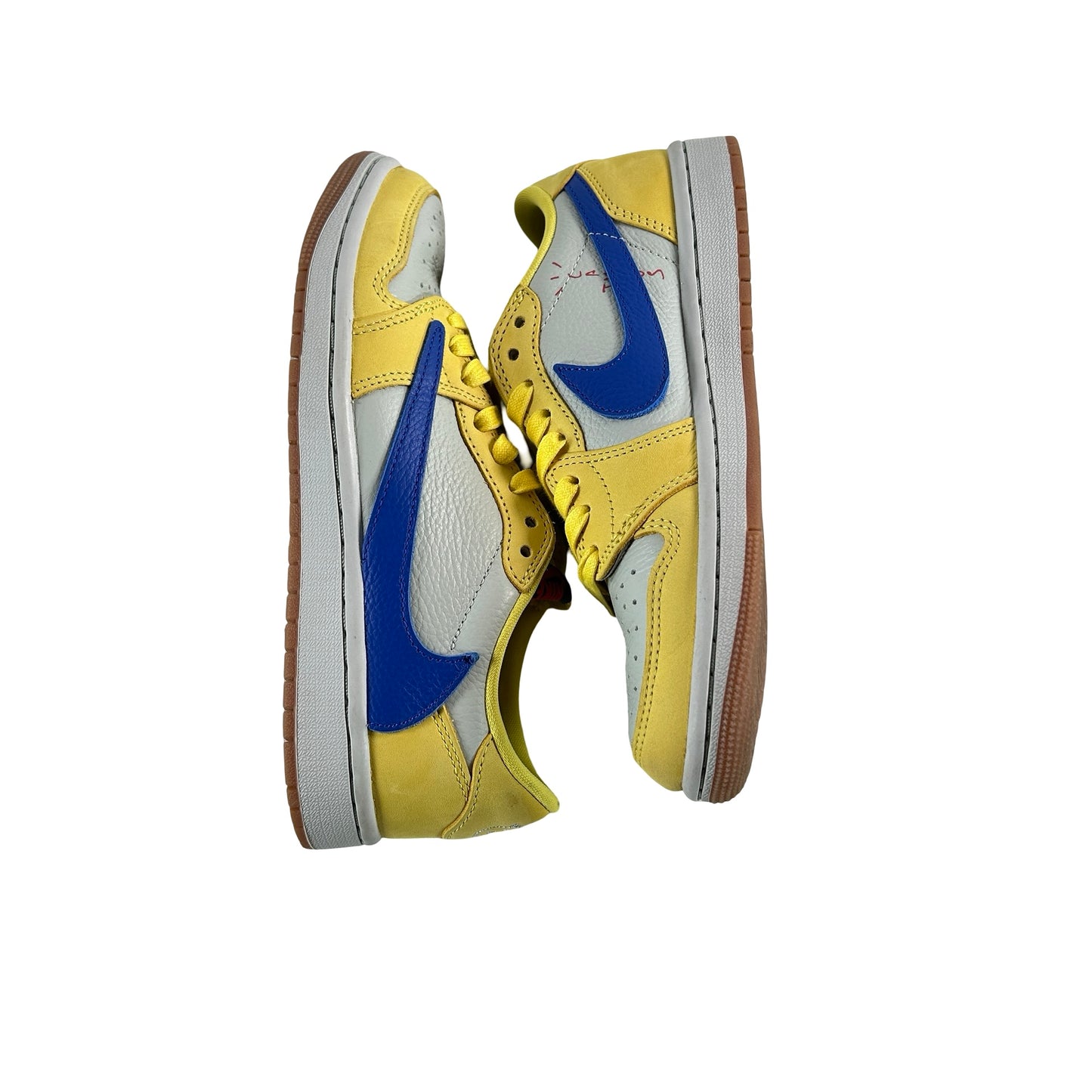 DZ4137 700 Jordan 1 Retro Low OG SP Travis Scott Canary (Women's) [USED] - 6.5 W (Used) (No Box)