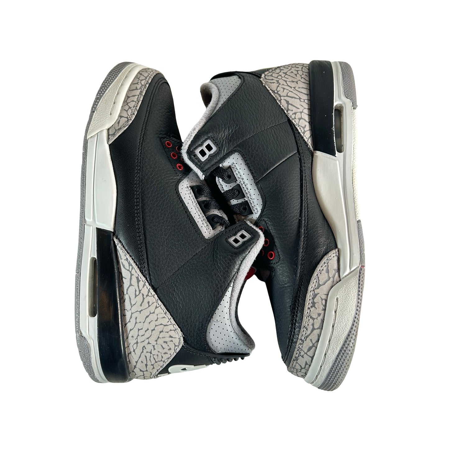 DM0967 010 Jordan 3 Retro Black Cement (2024) (GS) [USED] - 7 Y (Used2)