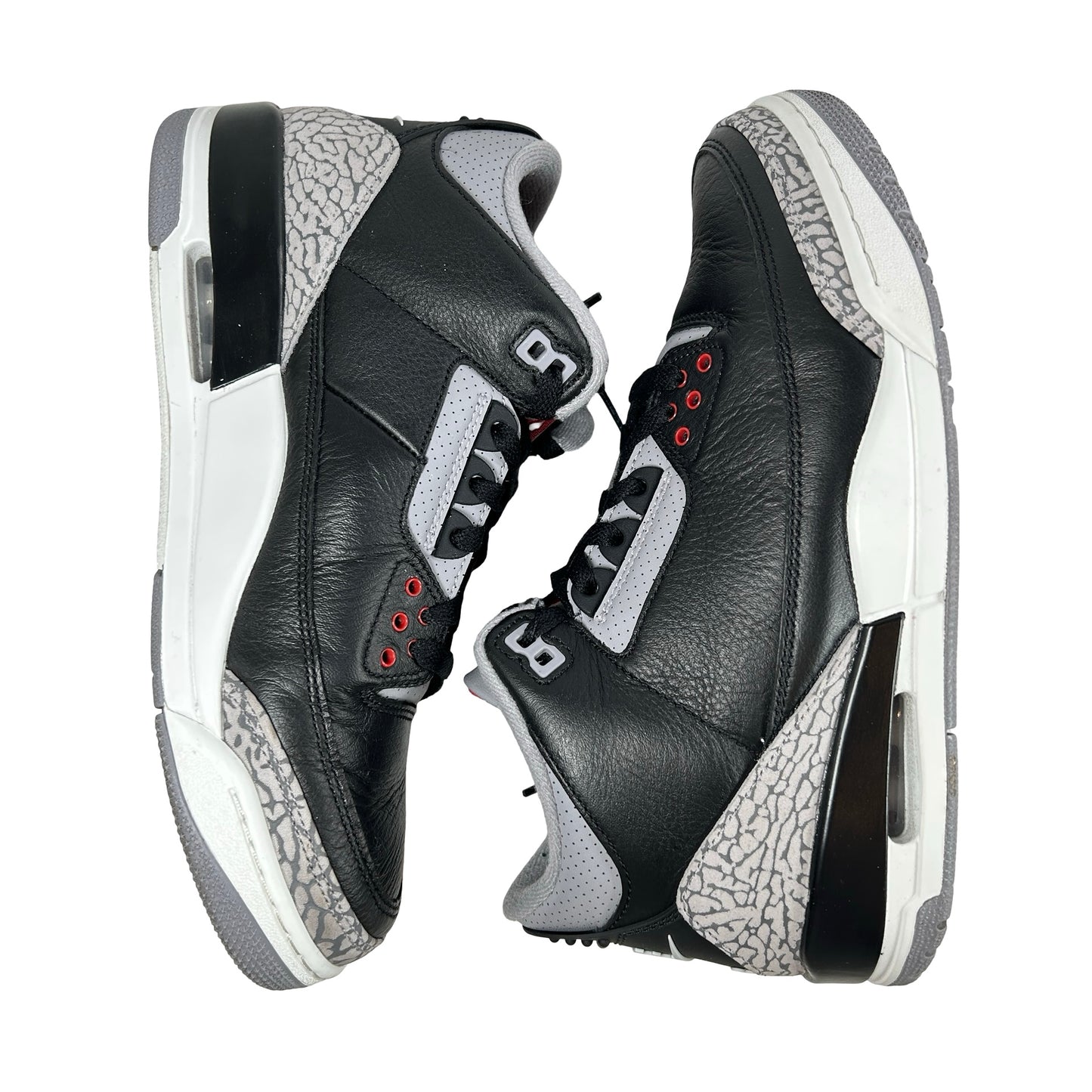 DN3707 010 Jordan 3 Retro Black Cement Reimagined (2024) [USED] - 9.5 M (Used7)