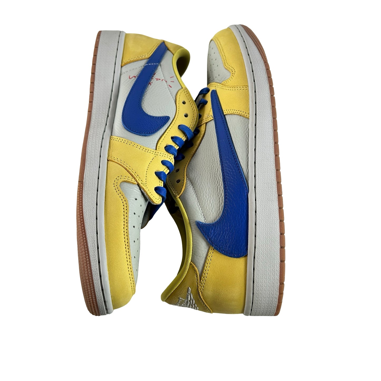 DZ4137 700 Jordan 1 Retro Low OG SP Travis Scott Canary (Women's) [USED] - 13.5 W (Used2)