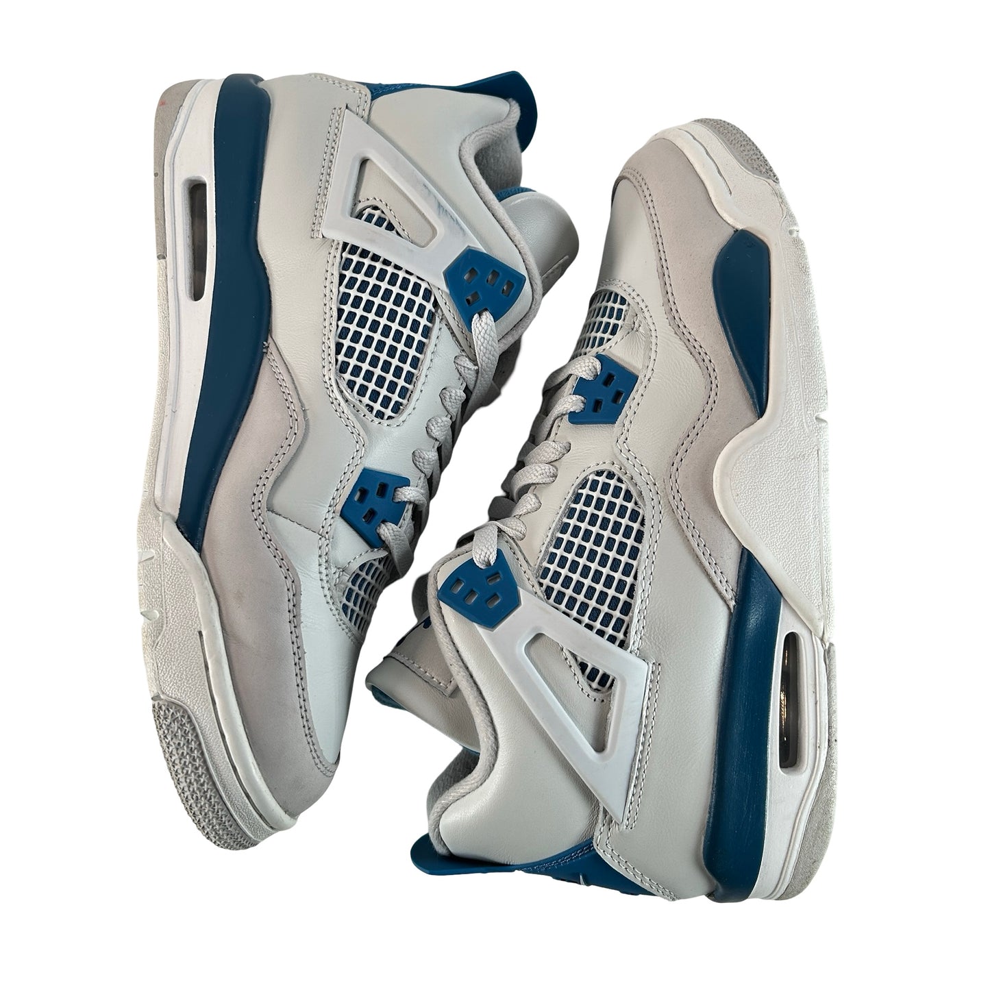 HF4281 141 Jordan 4 Retro Military Blue (2024) (GS) [USED] - 7 Y (Used3)