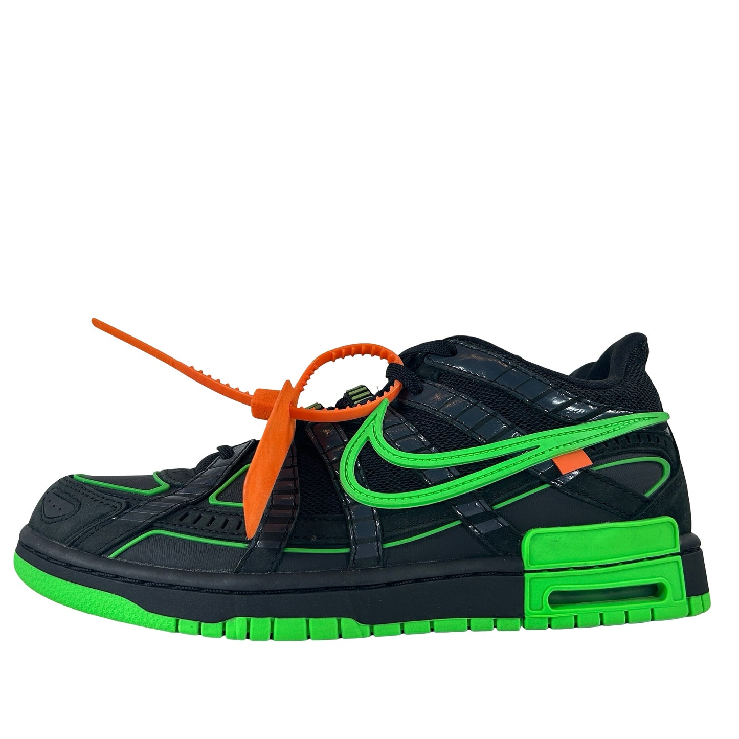 CU6015 001 Nike Air Rubber Dunk Off-White Green Strike [USED] - 8.5 M (VNDS)