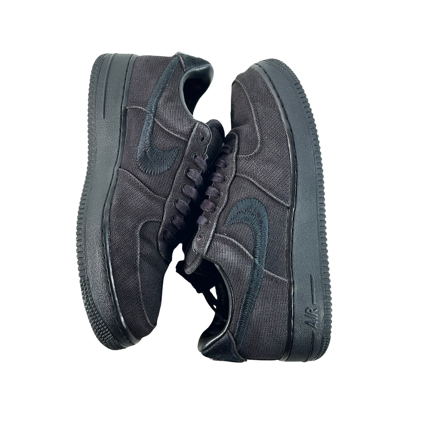 CZ9084 001 Nike Air Force 1 Low Stussy Black [USED] - 9.5 M (Used2)