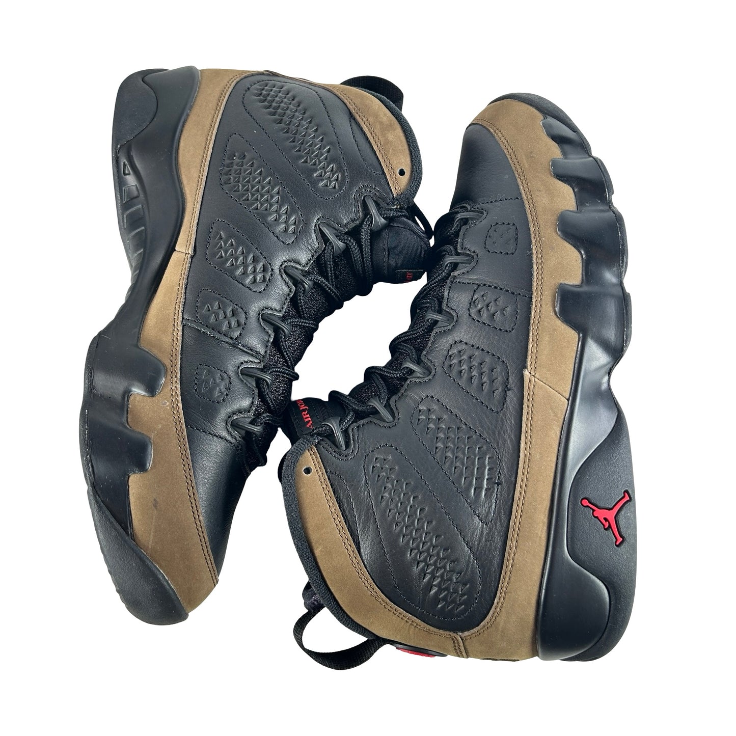 HV4794 030 Air Jordan 9 Retro Olive (2024) [USED] - 8.5 M (Used14)