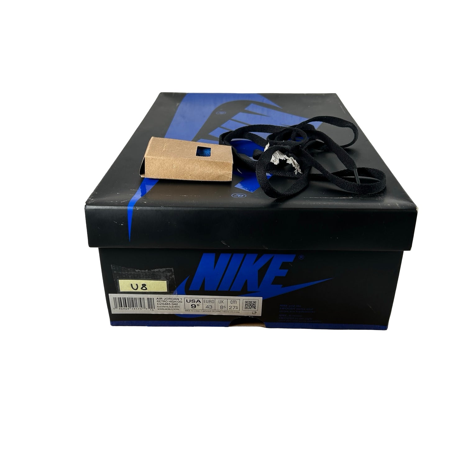 DZ5485 042 Jordan 1 Retro High OG Royal Reimagined [USED] - 9.5 M (Used8)