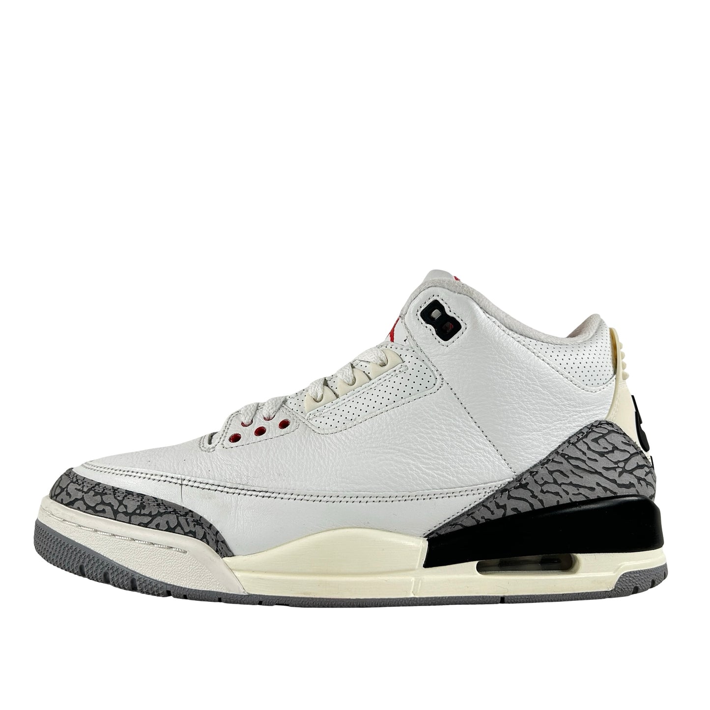DN3707 100 Jordan 3 Retro White Cement Reimagined [USED] - 10.5 M (Used21)