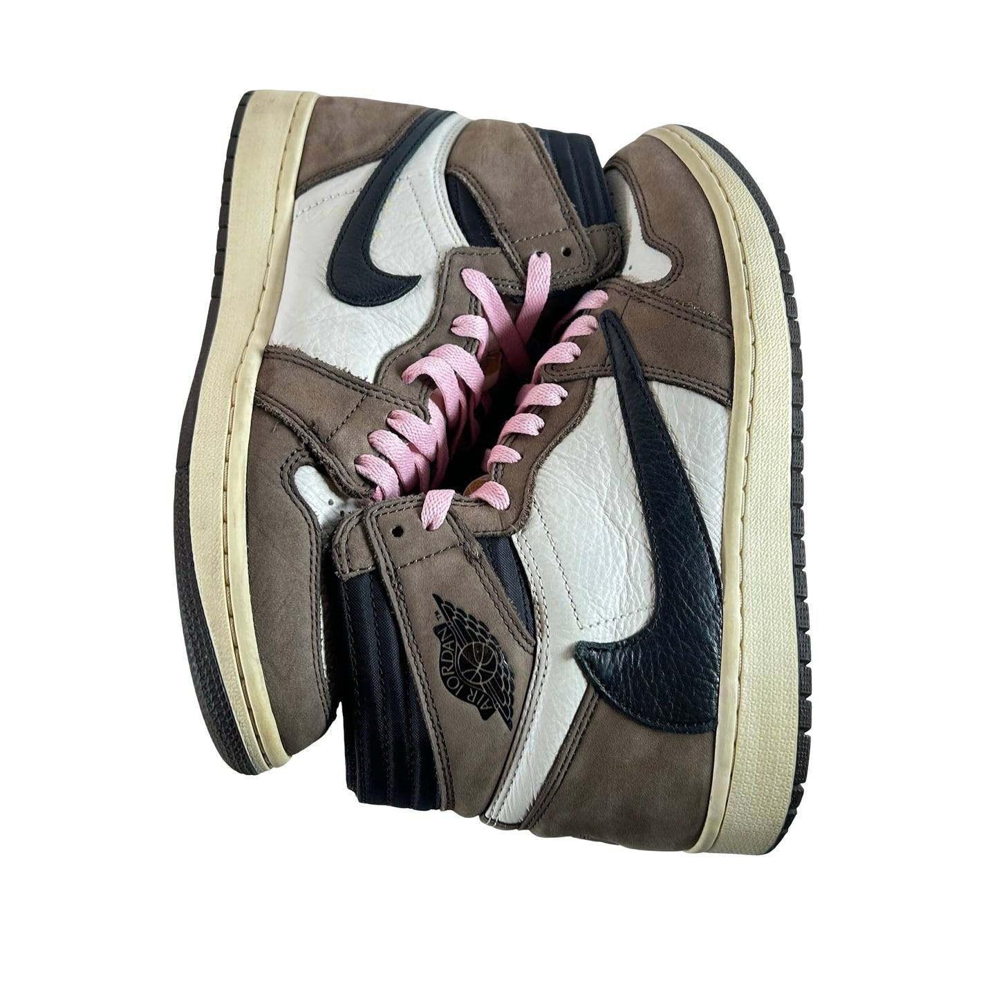 CD4487 100 Jordan 1 Travis Scott Mocha [USED] - 8.5 M (Used3)
