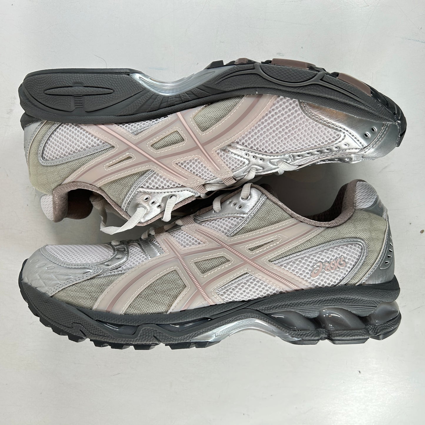 1203A723 100 ASICS Gel-Nimbus 10.1 Kith White Morganite [USED] - 11.5 M (VNDS)