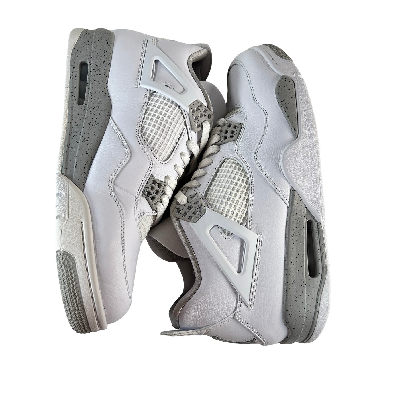 CT8527 100 Jordan 4 Retro White Oreo [CONDITIONAL] - 11 M (Yellowing3)