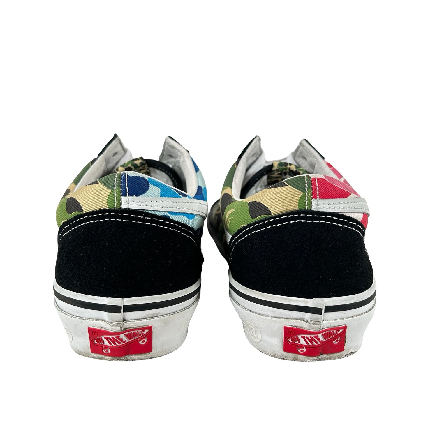 VN000E6VE36 Vans LX Old Skool Bape ABC Multi-Camo [USED] - 11.5 M (Used)