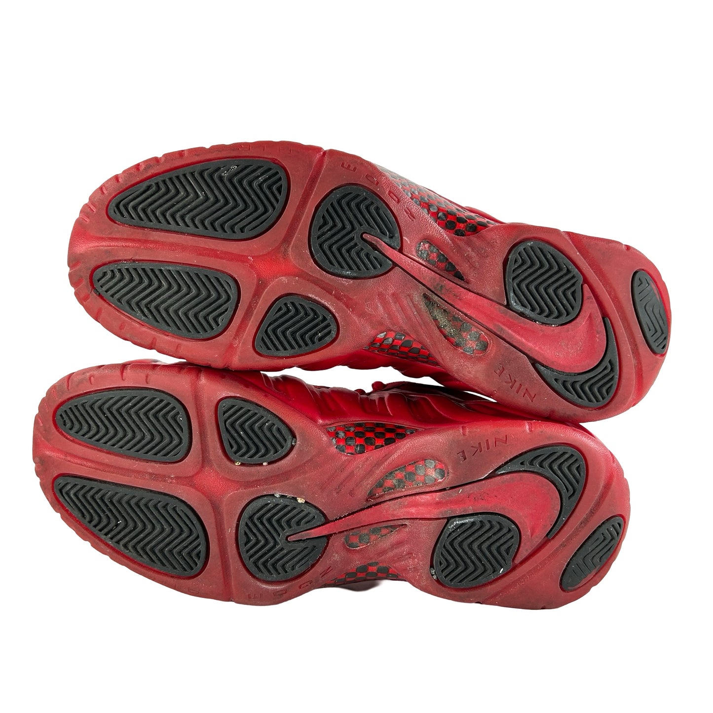 624041 603 Nike Air Foamposite Pro Red October [USED] - 8.5 M (Used) (No Box)