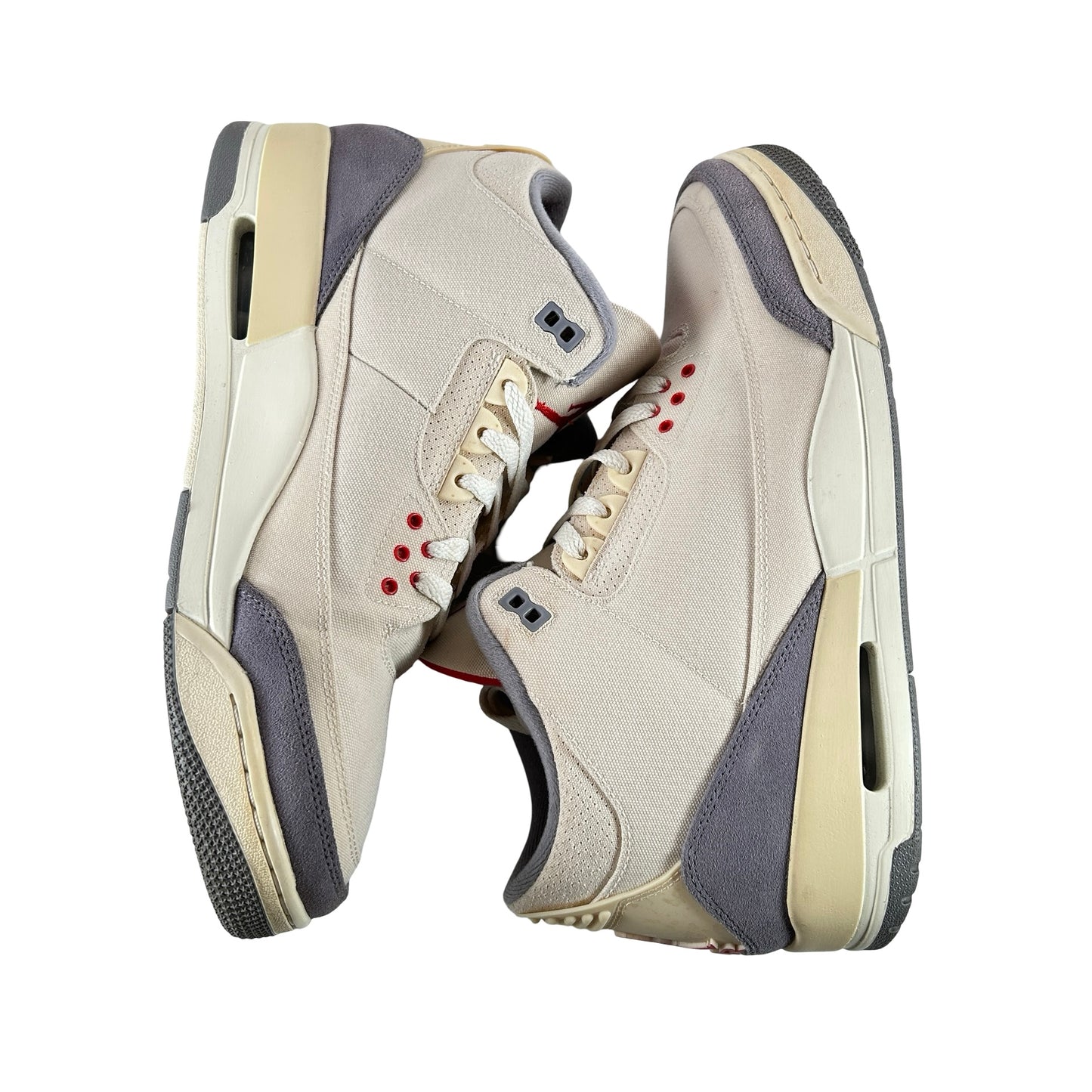 DH7139 100 Jordan 3 Retro Muslin [USED] - 13 M (Used) (Replace Box)