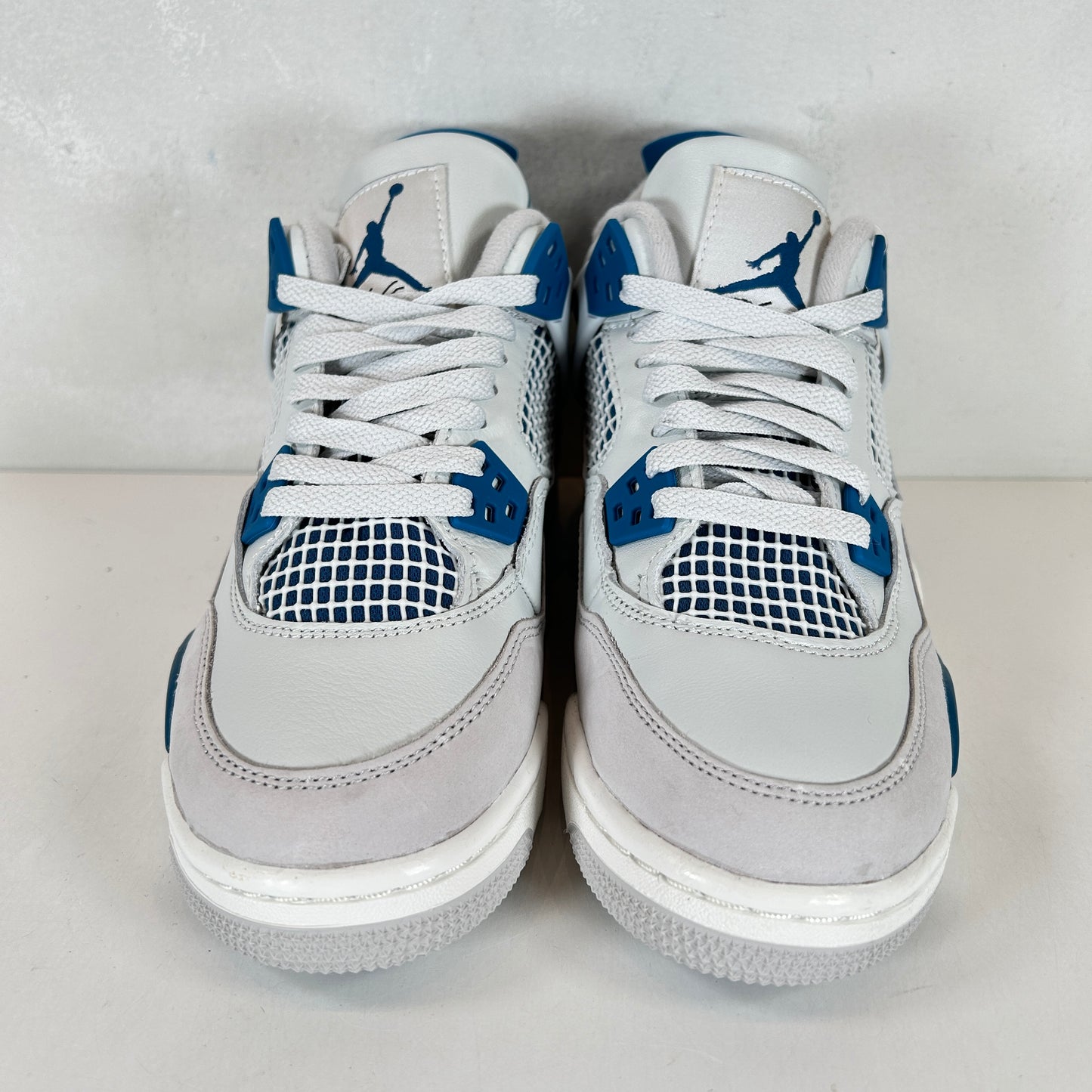 HF4281 141 Jordan 4 Retro Military Blue (2024) (GS) [USED] - 4.5 Y (Used)
