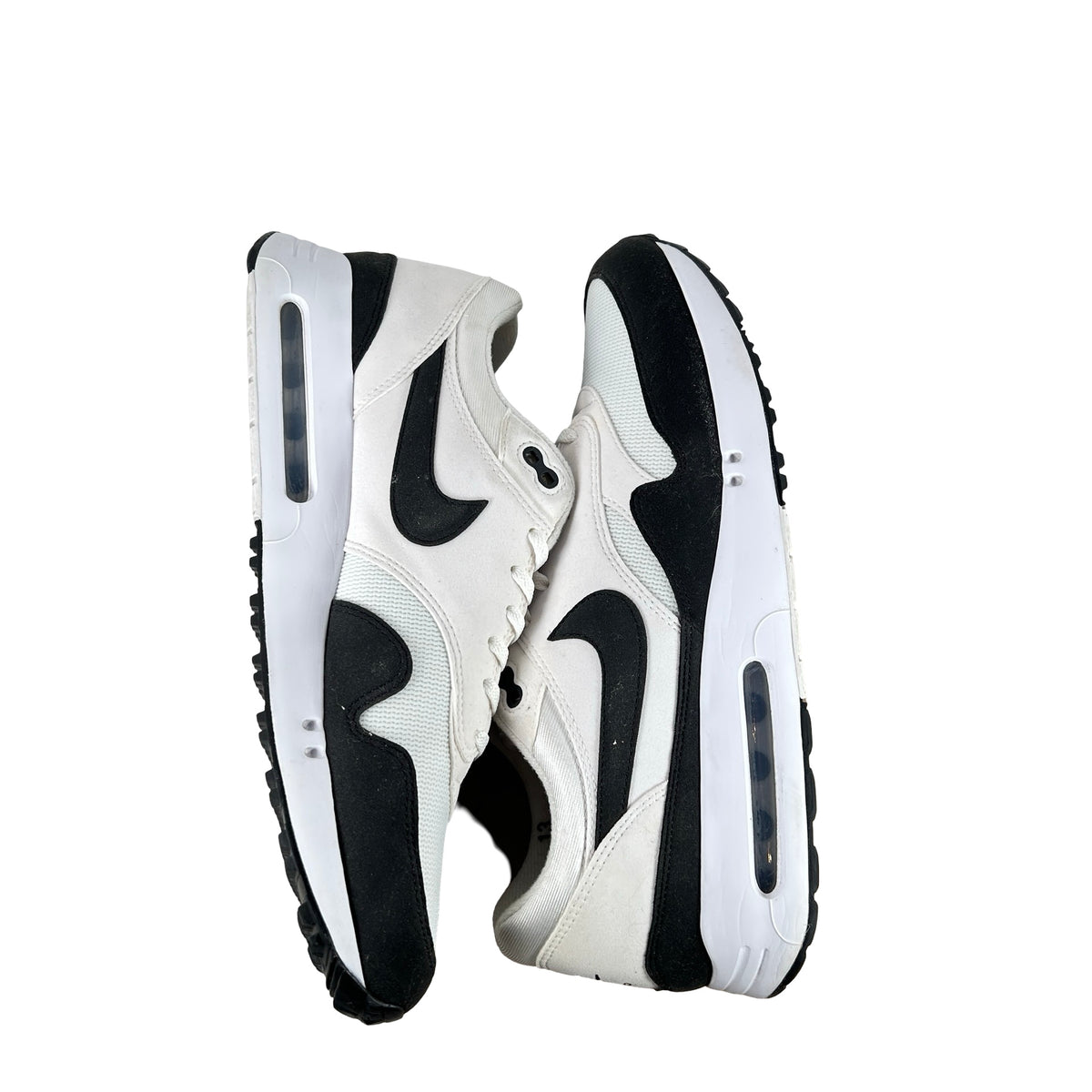 DV1403 110 Nike Air Max 1 '86 OG Golf White Black [USED] - 13 M (Used)