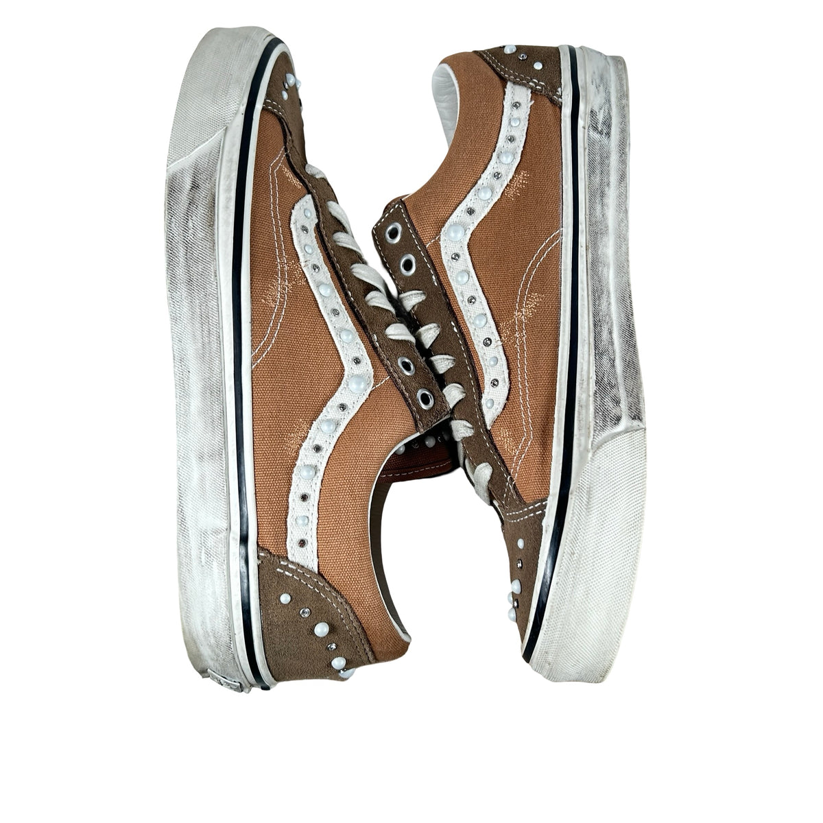VN000E8VFST Vans LX Old Skool 36 Pearlized Pack Vintage Cocoa Brown [USED] - 12 M (Used)