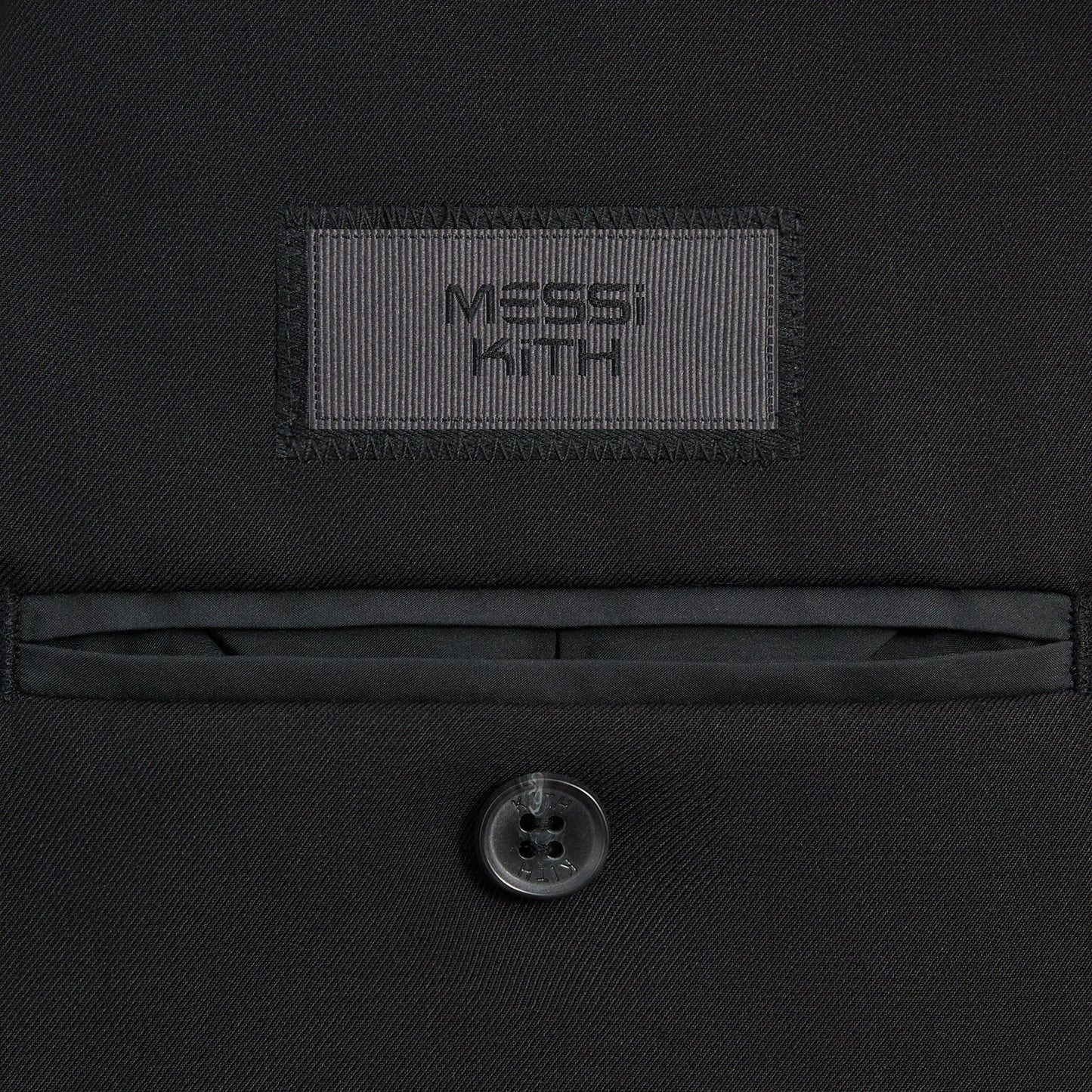 Kith x adidas Messi Football Suiting Jacket Black