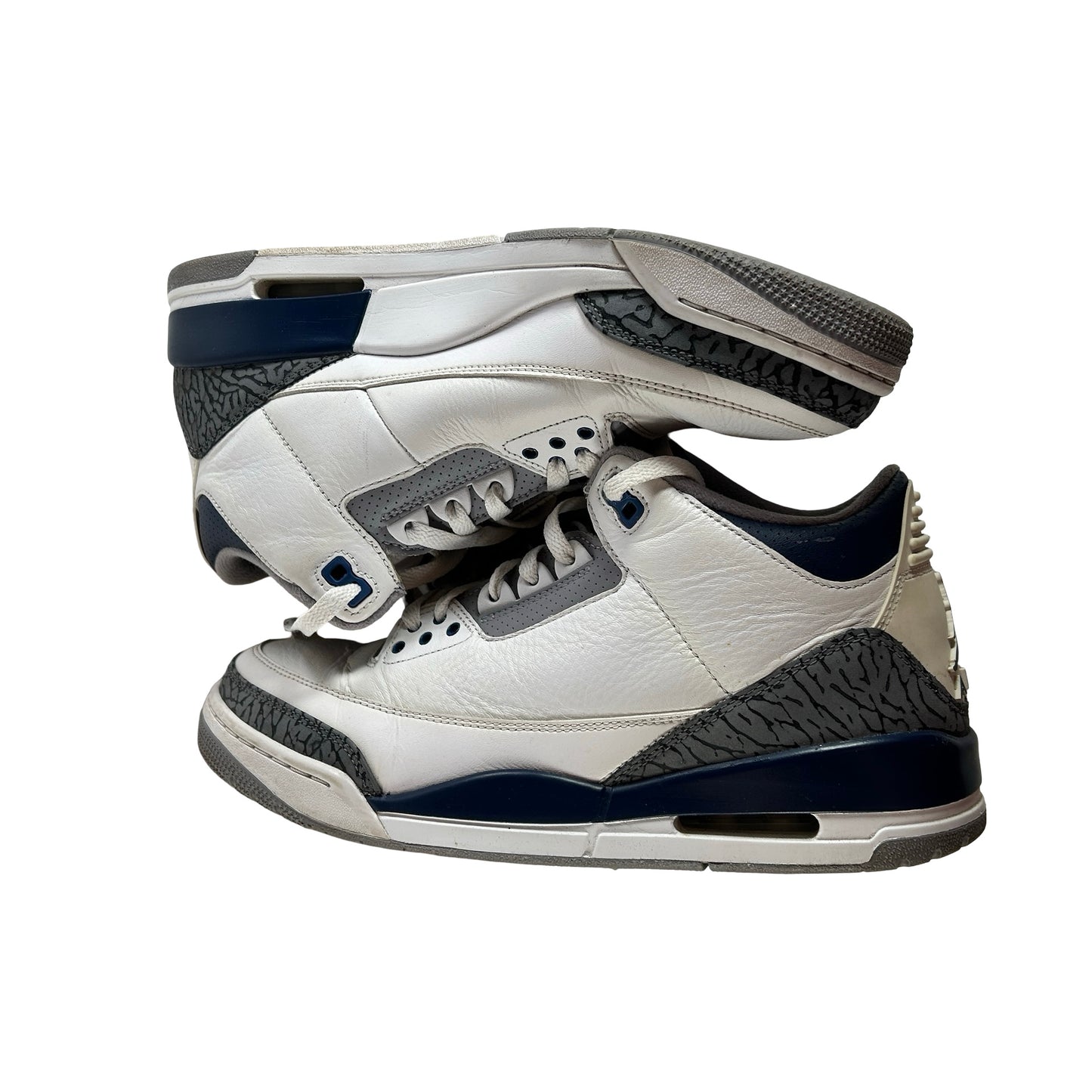 CT8532 140 Jordan 3 Retro Midnight Navy [USED] - 10.5 M (Used) (Replace Box)